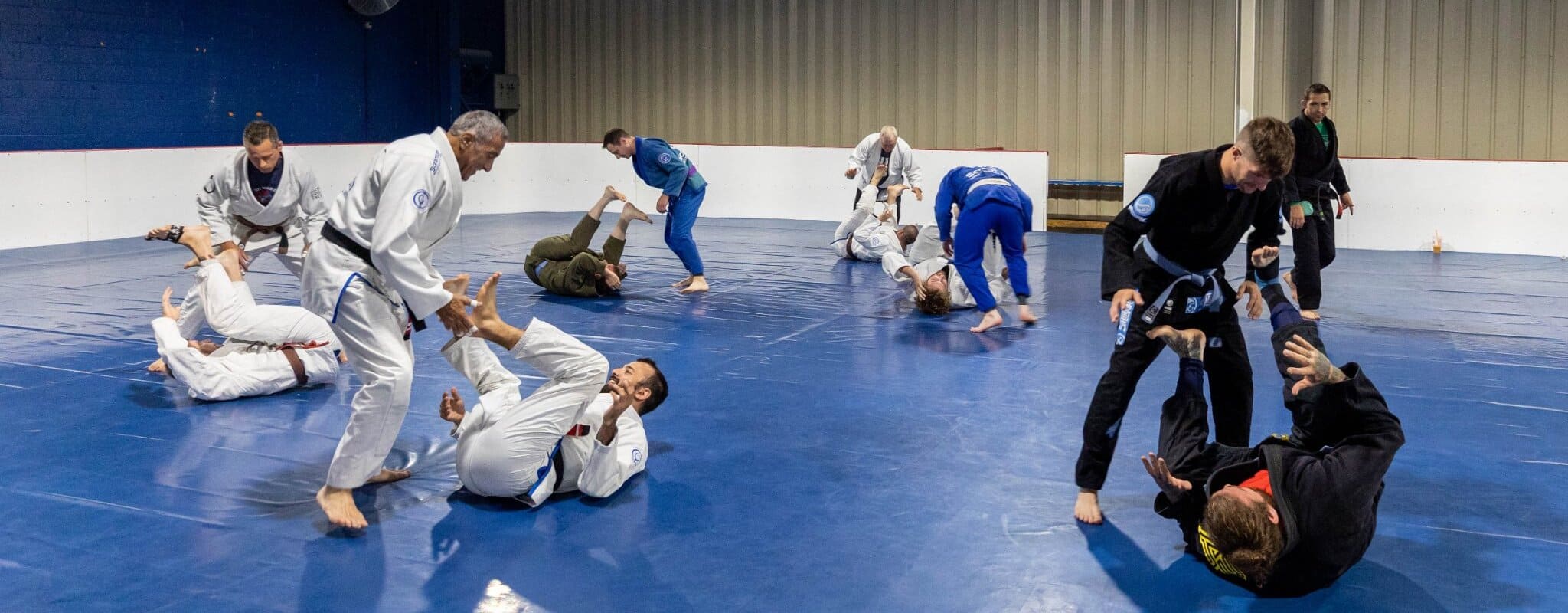 bjj class at Wilkes Barre MMA