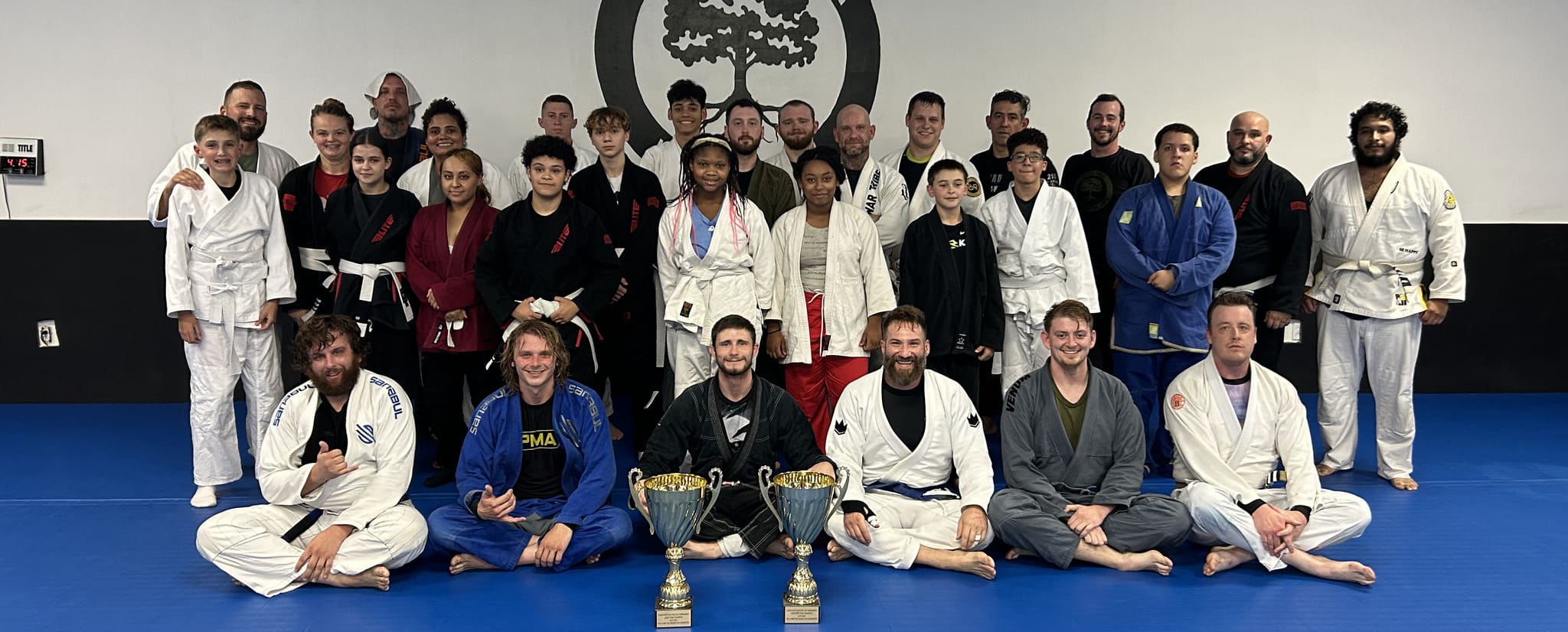 MMA class picture at Wilkes Barre (PA) MMA