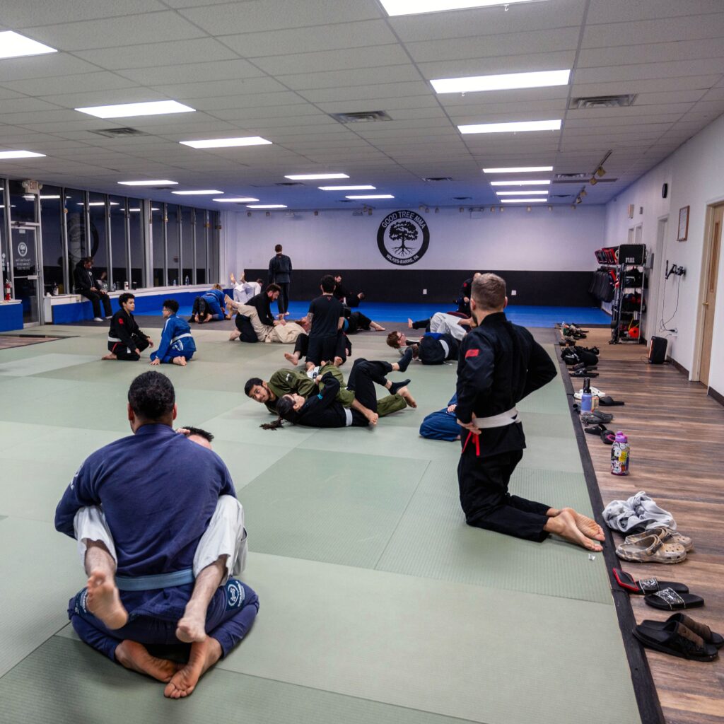 wilkes barre bjj students in full training